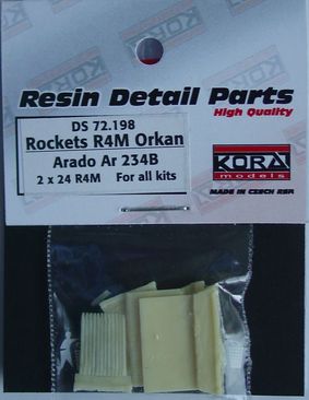 R4M Orkan with racks for Ar-234B 2x 24 rockets - Click Image to Close
